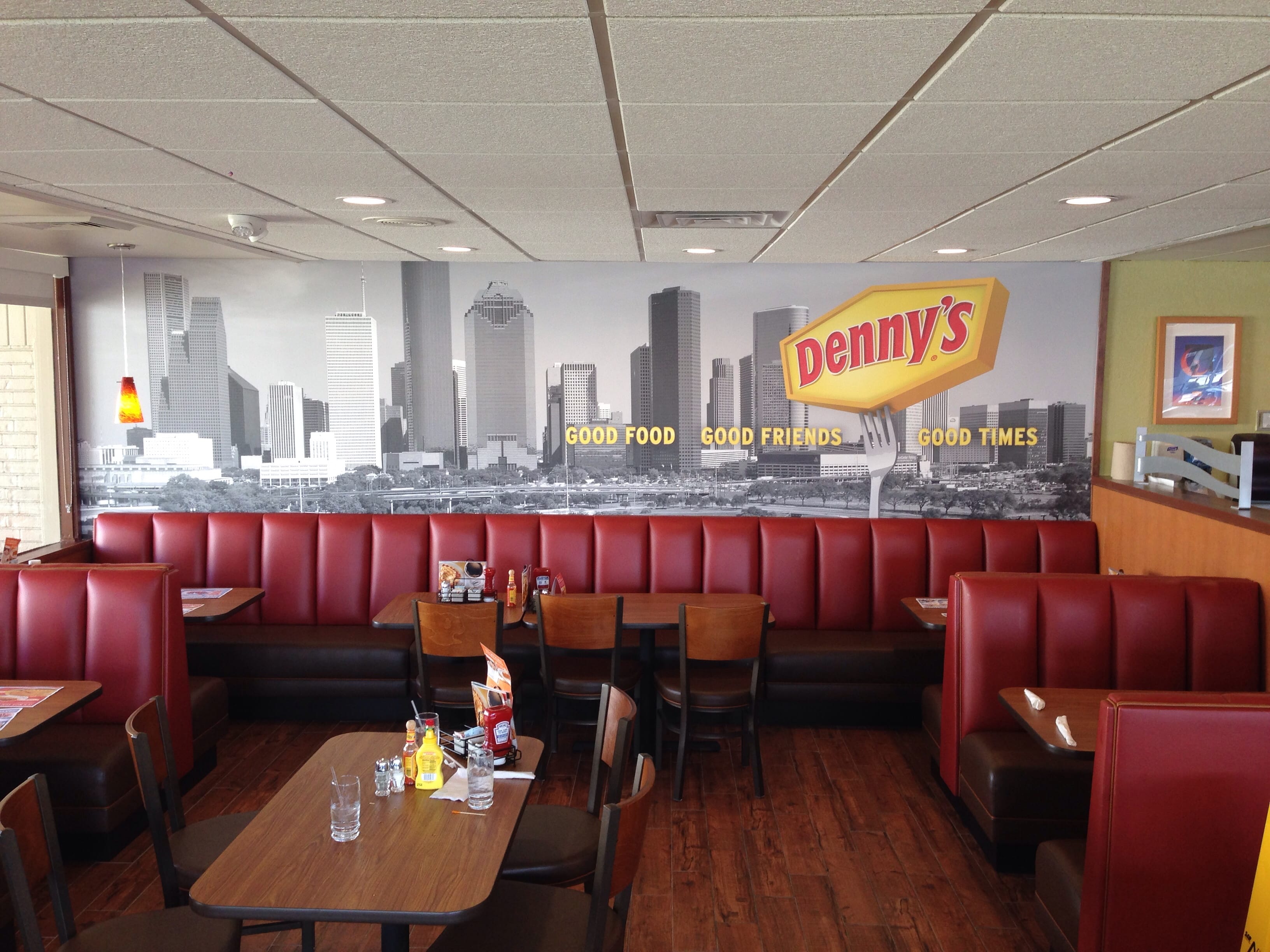 Interior Denny's Restaurant