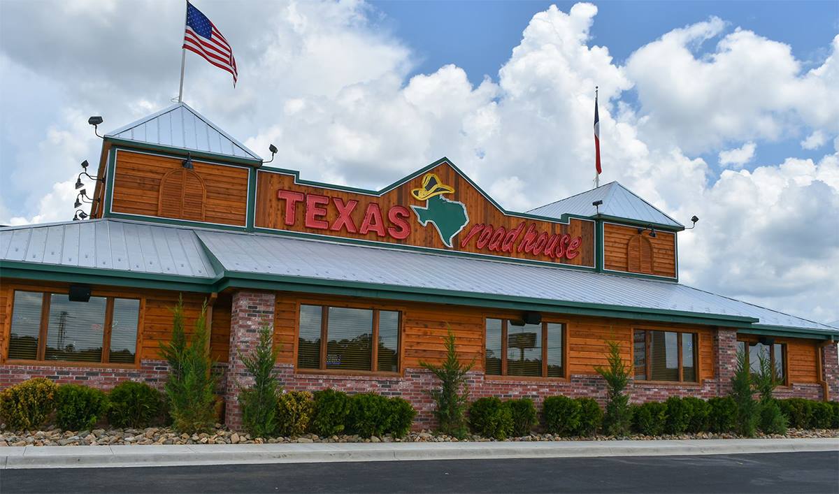 Texas Roadhouse Back of the Menu