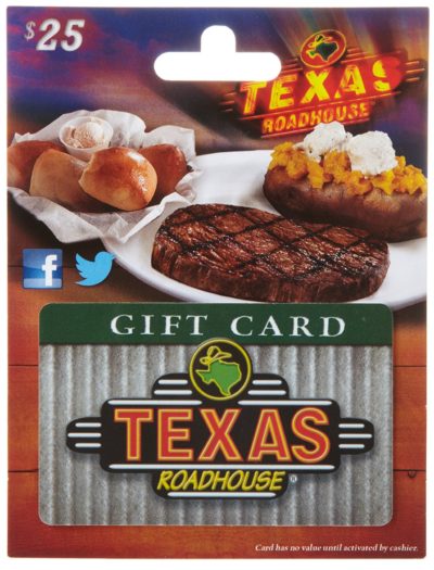 Texas Roadhouse Gift Card