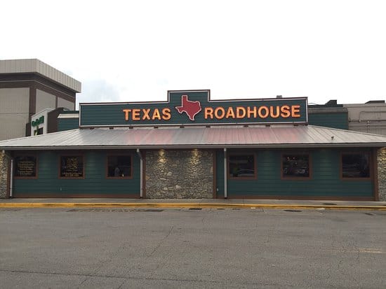 First Texas Roadhouse Restaurant Back of the Menu