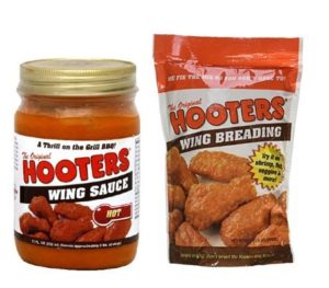 Hooters Sauce Wing Hot, 12 oz & Wing Breading, 16 oz