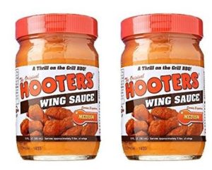 Hooters Wing Sauce, Medium, 12 oz (2 Pack)