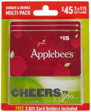 Applebee’s Gift Cards, Multipack of 3