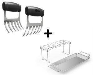 Meat Claws & Chicken Wing/Leg Rack For Grill Smoker/Oven