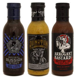 Stone Brewing Co. Barbecue Sauce Box of 3