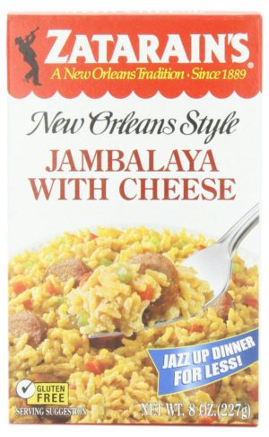 Zatarain’s Jambalaya With Cheese, 8 oz (Case of 12)