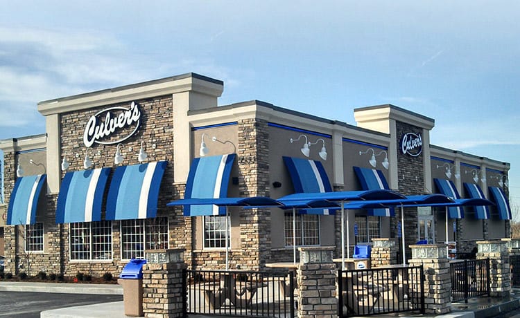 Culver's Back of the Menu