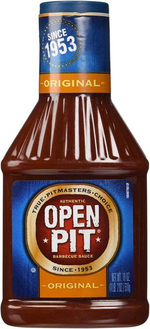 Open Pit Original BBQ Sauce, 18-Ounce (Pack of 3)
