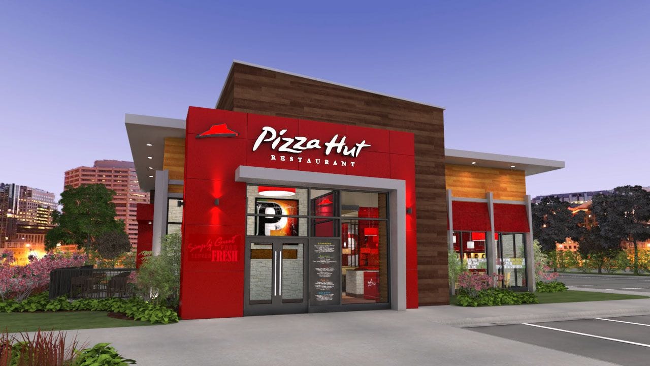 Pizza Hut Back of the Menu