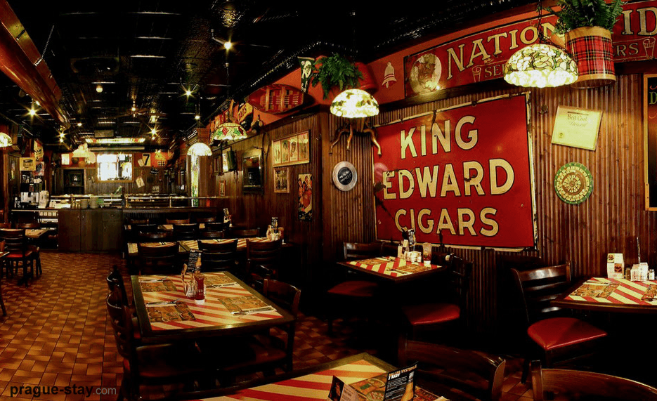 Interior TGI Friday's Back of the Menu