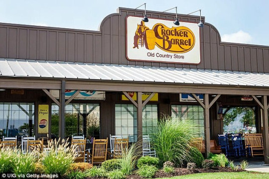 Cracker Barrel (photo credit: Dailymail.co.uk) Cracker Barrel Exterior