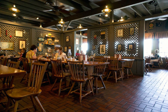 Interior Cracker Barrel Back of the Menu Cracker Barrel